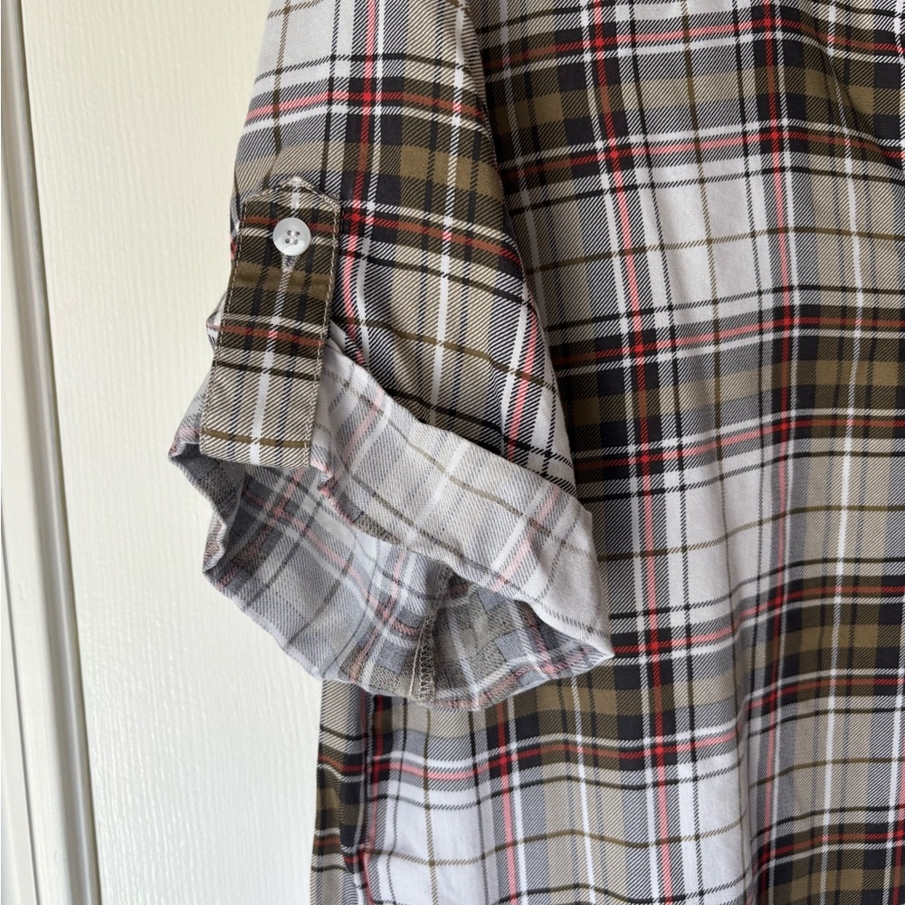 Velvet Heart Multicolor Plaid Dress - Picture 6 of 9